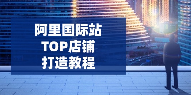 阿里国际站TOP店铺打造教程：涵盖平台到高阶，解决运营难题，提升询盘-芒果云创